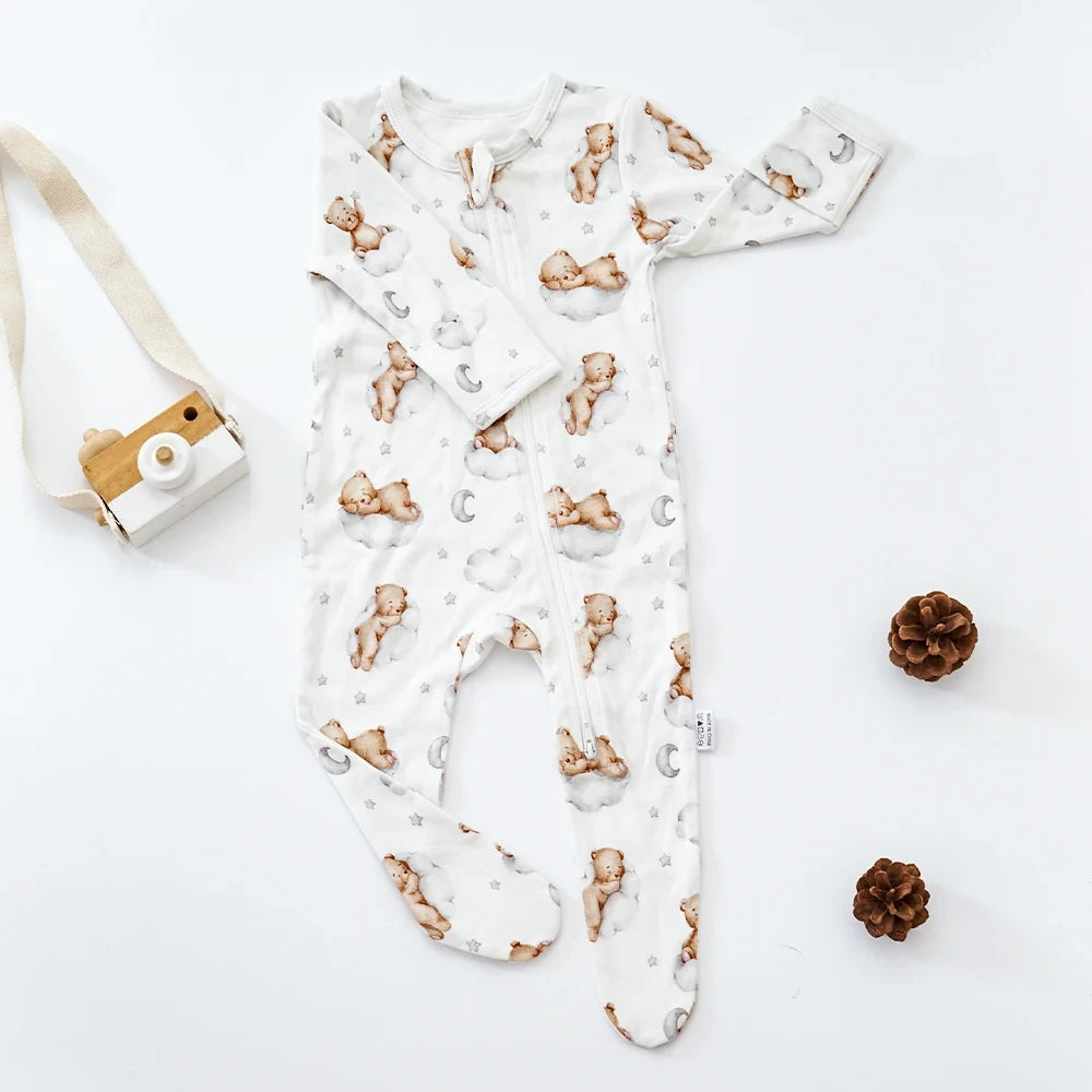 Bamboo Cotton Baby Coverall