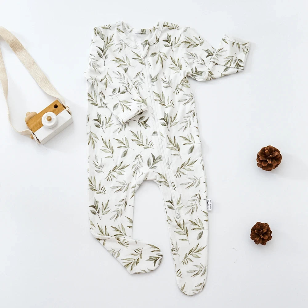 Bamboo Cotton Baby Coverall